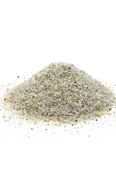 canlipetshop Beyaz Akvaryum Kumu 1-2 Mm 1kg Yıkanmış ürün görseli 1