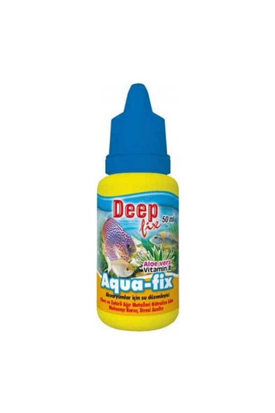 Deep Fix (Aquafix) Akvaryumlar Için Su Düzenleyici 50 Ml ürün görseli 1