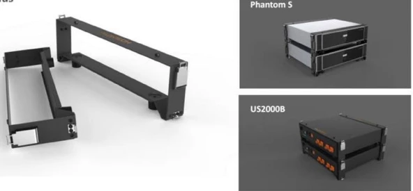 Pylontech U2 - US2 Asma Aparatı, Phantom S, H48050 için Braket - Resim 3