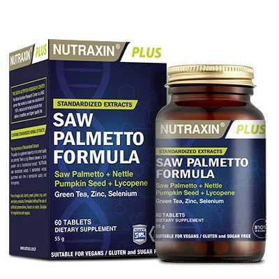 Nutraxin Plus Saw Palmetto Formula 60 Tablet ürün görseli 1