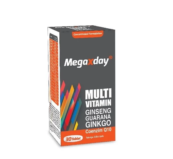 MegaxDay 30 Tablet ürün görseli 1