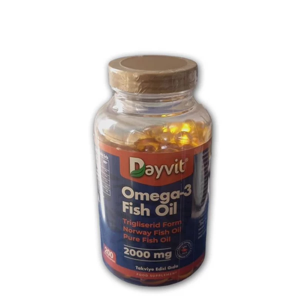 Dayvit Omega 3 200 Kapsül ürün görseli 1