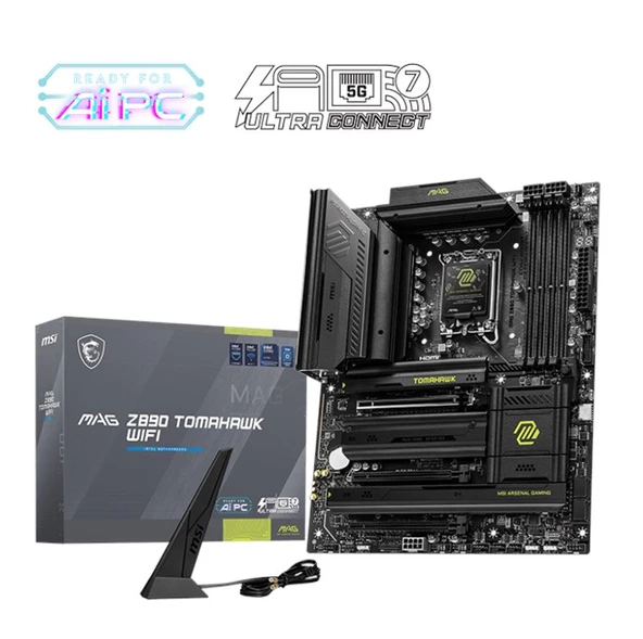 MSI Mag Z890 Tomahawk Wifi D5 1851P Hdmi ürün görseli 1