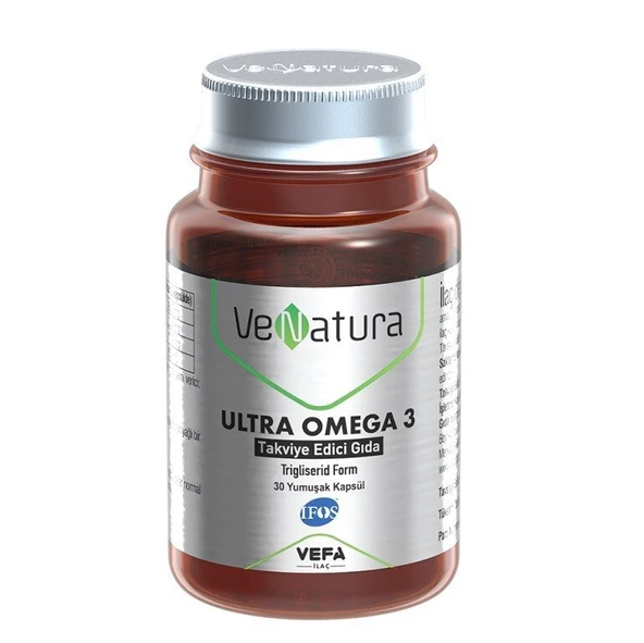 Venatura Ultra Omega 3 30 Yumuşak Kapsül ürün görseli 1