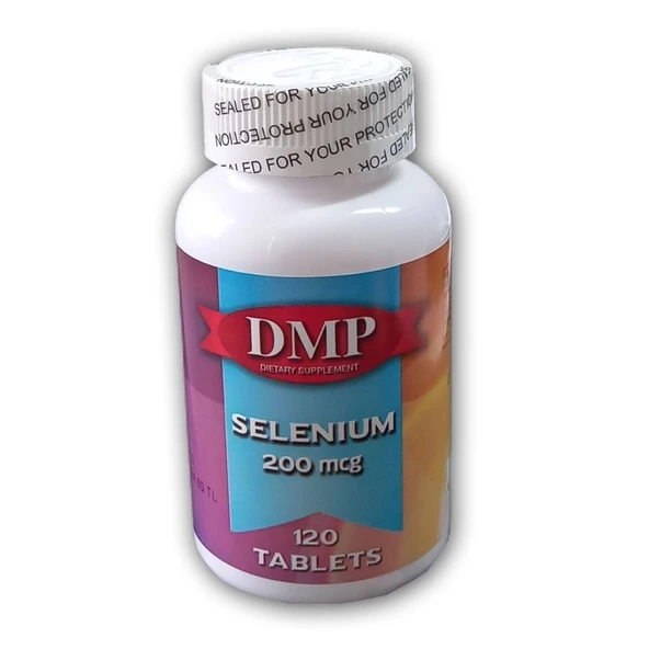 DMP Selenyum 200mcg 120 Tablet ürün görseli 1