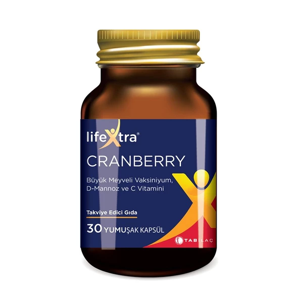 Lifextra Cranberry 30 Kapsül ürün görseli 1
