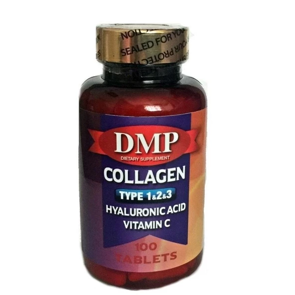 Dmp Collagen Tip 1,2,3 Hyaluronic Acid Vitamin C 100 Tablets ürün görseli 1
