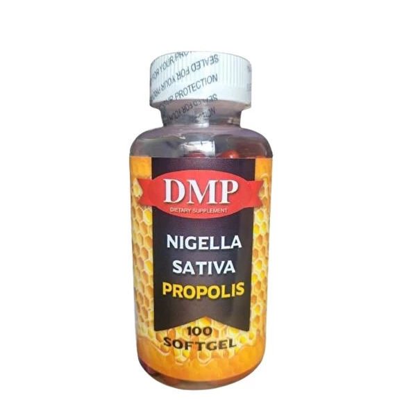 DMP Çörek Otu Yağı Propolis 100 Softgel Nigella Sativa ürün görseli 1