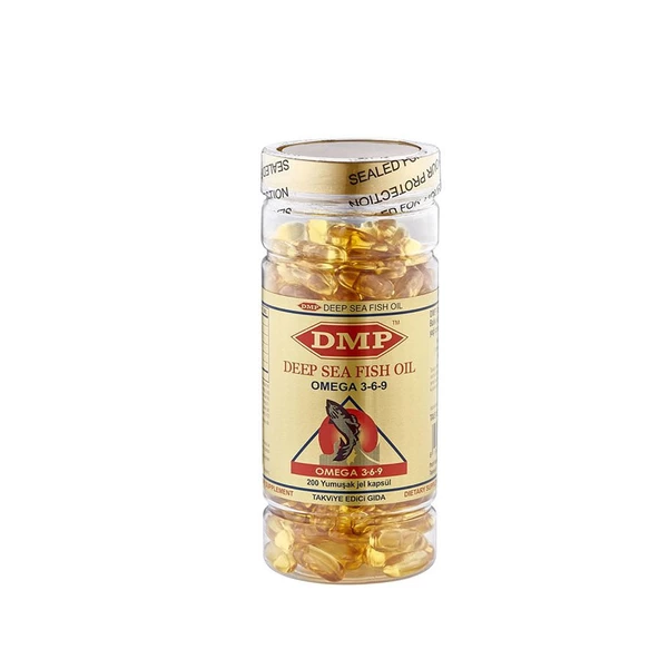 DMP Omega 3-6-9 Softgel 200 Kapsül ürün görseli 1