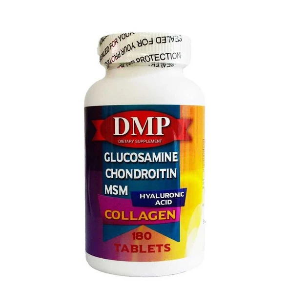 Dmp Glucosamine Chondroitin Msm Hyaluronic Acid Collagen Tablet 180 lik ürün görseli 1