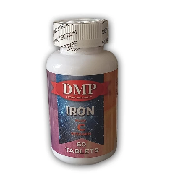 DMP İron Plus C Vitamini 60 Tablet ürün görseli 1