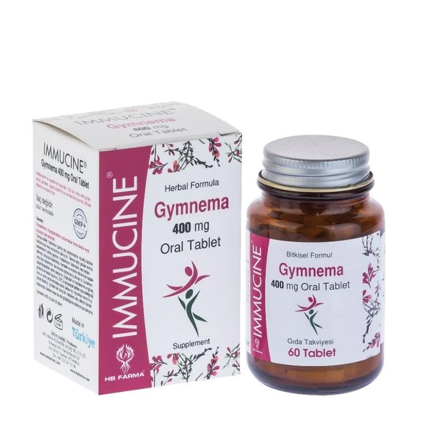 Immucine Gymnema 400mg 60 Tablet ürün görseli 1