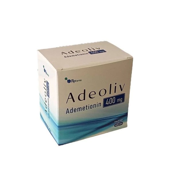 Adeoliv 400mg (Ademetionin) 48 Enterik Tablet ürün görseli 1
