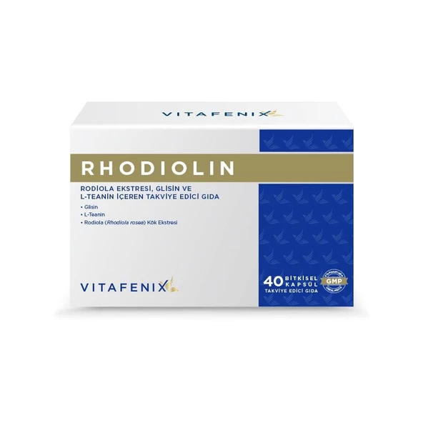 Vitafenix Rhodiolin Rodiola Kök Ekstresi 40 Kapsül ürün görseli 1