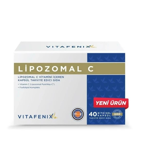 Vitafenix Lipozomal C Kapsül 40lı ürün görseli 1