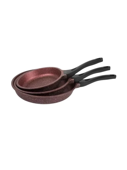 Şık T103 Döküm Tava Seti 20-24-28 Cm 3 Lü ürün görseli 1