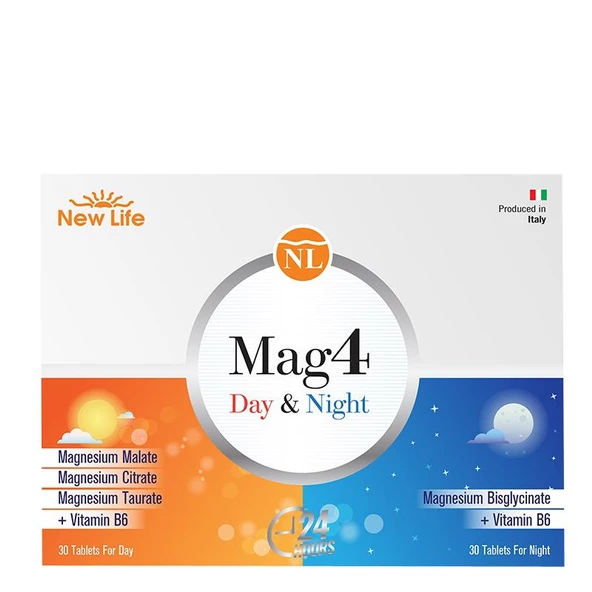 New Life Mag4 Day Night 30 + 30 Tablet ürün görseli 1