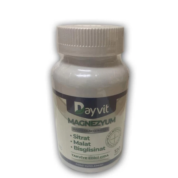 Dayvit Magnezyum Complex 120 Tablet ürün görseli 1