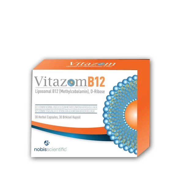 Vitazom Lipozomal B12 30 Kapsül ürün görseli 1