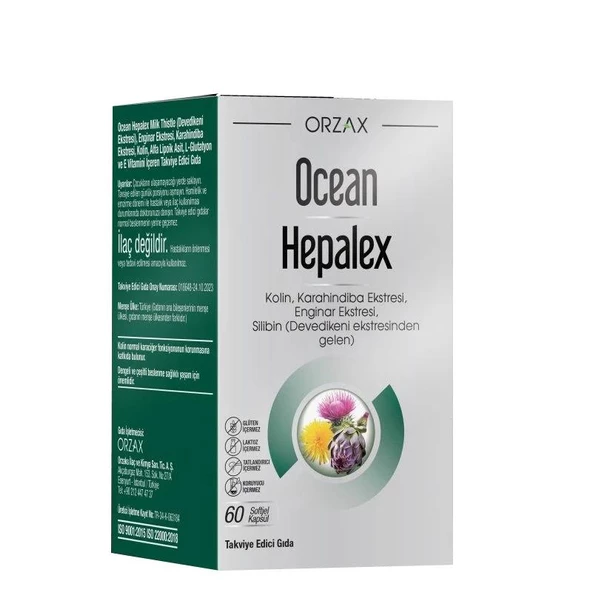 Ocean Hepalex 60 Softgel Kapsül ürün görseli 1