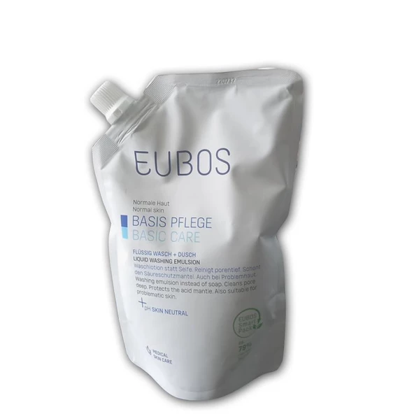 Eubos Parfümsüz Sıvı Cilt Temizleyicisi Yedek Refill 400ml ürün görseli 1