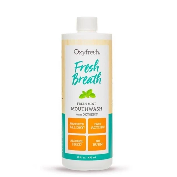 Oxyfresh Florürsüz Naneli Ağız Bakım Suyu 473 ml ürün görseli 1