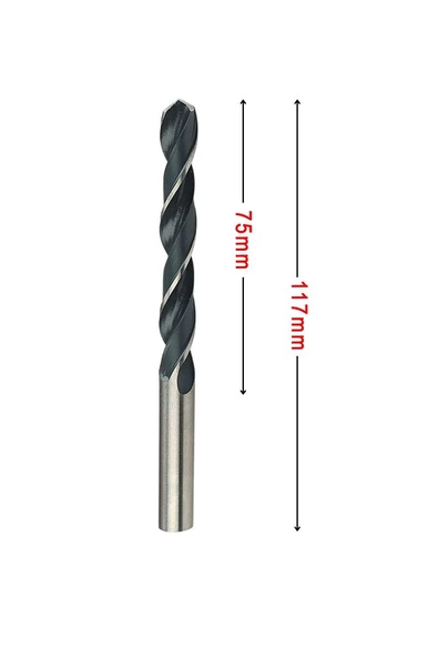 MTE 8mm HSS Silindirik Saplı Matkap Ucu - Resim 2