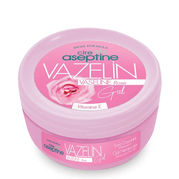 Cire Aseptine Vazelin El, Yüz ve Vücut Nemlendirici  ROSE 150ml ürün görseli 1