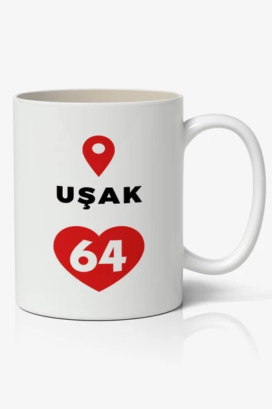 Uşak Baskılı Kupa Bardak Baskılı Kahve Kupa Bardak ürün görseli 1