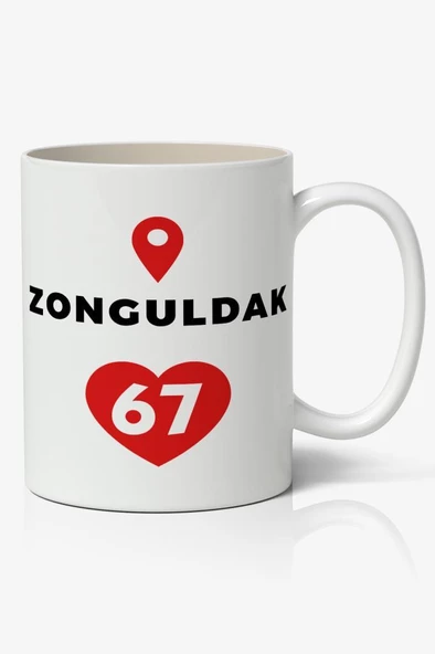Zonguldak Baskılı Kupa Bardak Baskılı Kahve Kupa Bardak ürün görseli 1