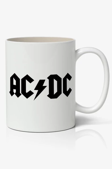 AC/DC Baskılı Kupa Bardak Baskılı Kahve Kupa Bardak ürün görseli 1