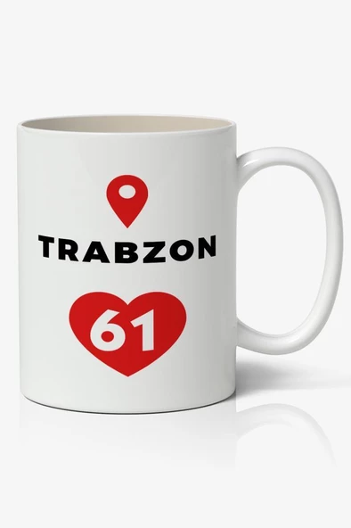 Trabzon Baskılı Kupa Bardak Baskılı Kahve Kupa Bardak ürün görseli 1