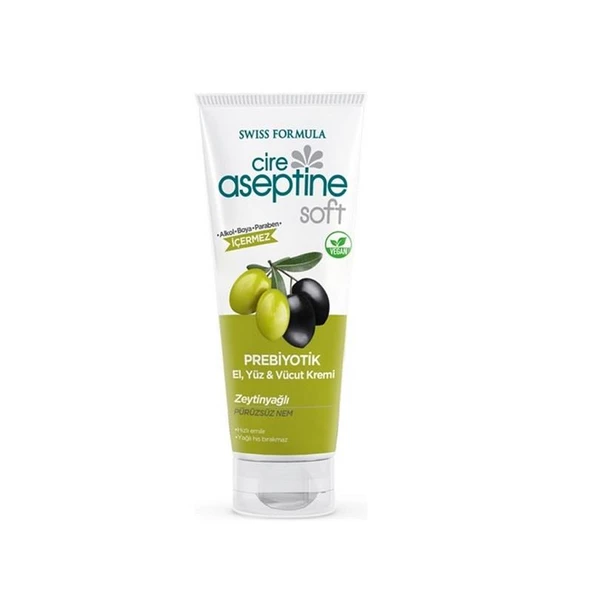 Cire Aseptine Soft Prebiyotik El Yüz Vücut Kremi 75ml ürün görseli 1