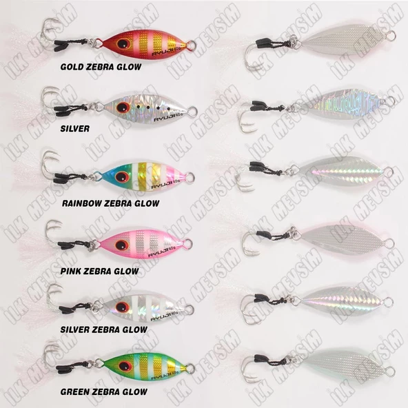 Ryuji Slow King 6,5cm 30gr Jig Yem - Resim 2