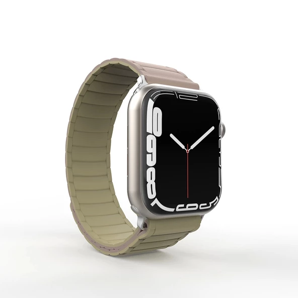 Apple Watch 7 41mm Uyumlu KRD-122 Silikon Kordon Strap Kayış ürün görseli 1