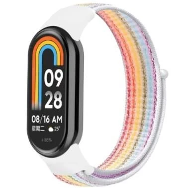Xiaomi Mi Band 8 Akıllı Bileklik Uyumlu Kumaş Cırtlı Kordon ürün görseli 1