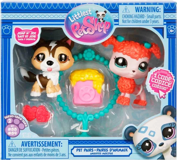 Hasbro Littlest Pet Shop - Seri  2 - 2'li paket - G7 #88 #89 ürün görseli 1
