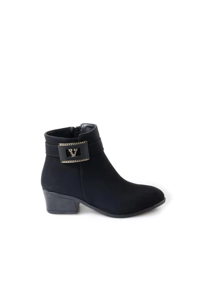 Papuçcity Blnr 03034 Kadın 4,5 Cm Topuklu Bot - Resim 3