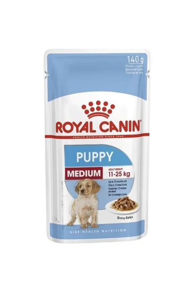 Royal Canin Medium Puppy Yavru Köpek Yaş Maması 140gr ürün görseli 1