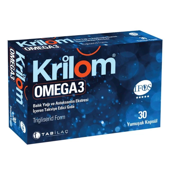 Krilom Omega3 30 Kapsül ürün görseli 1