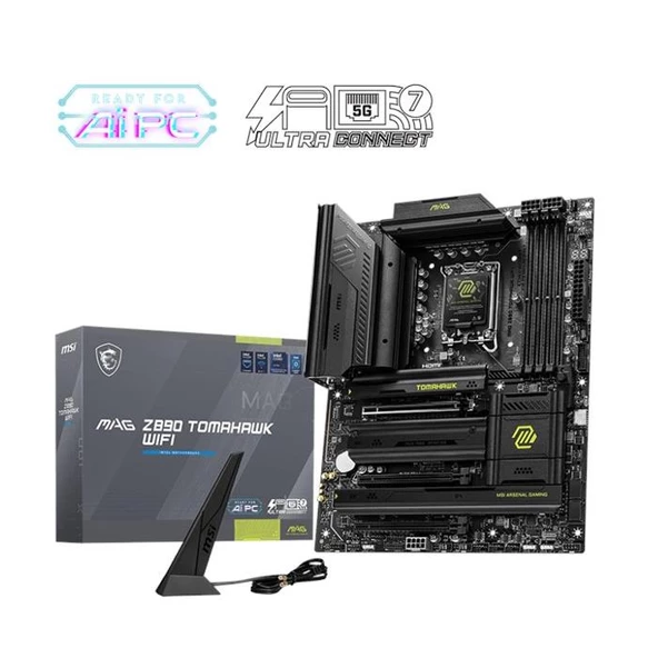 Msı Mag Z890 Tomahawk Wifi D5 1851P Hdmi Mag Z890 Tomahawk Wıfı ürün görseli 1