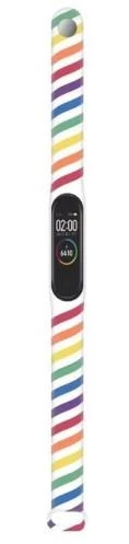 Xiaomi Mi Band 4 Mi Band 3 Uyumlu Renkli Silikon Kordon ürün görseli 1
