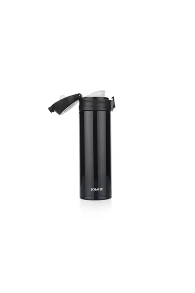 Schafer Iron Man Termos 500 Ml-Siyah - Resim 2