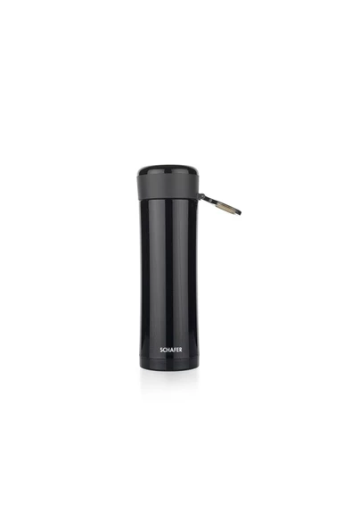 Schafer Iron Man Termos 420 Ml-Siyah - Resim 2