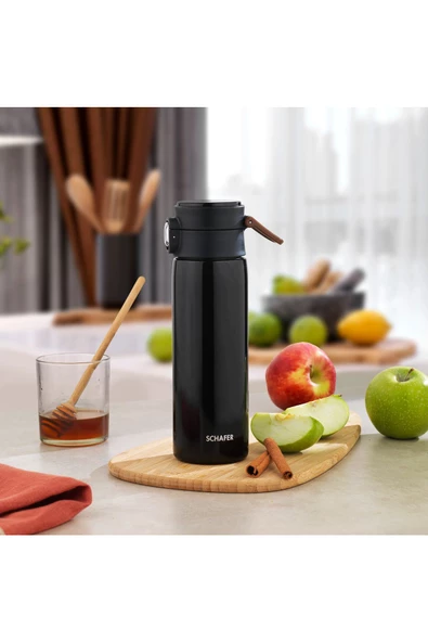 Schafer Iron Man Termos 420 Ml-Siyah ürün görseli 1