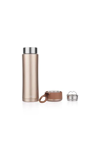Schafer Iron Man Termos 420 Ml-Rosegold - Resim 3