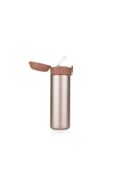 Schafer Iron Man Termos 450 Ml-Rosegold - Resim 2
