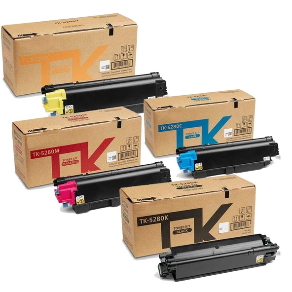 TK-5280 Kyocera ECOSYS M6235cidnt Muadil Toneri  SET ürün görseli 1