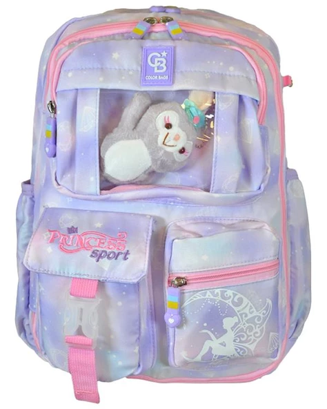Color Bags Sırt Çantası Lila B31 ürün görseli 1