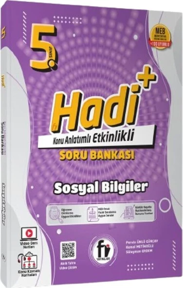 Fi Yayınları 5. Sınıf Sosyal Bilgiler Hadi Soru Bankası ürün görseli 1